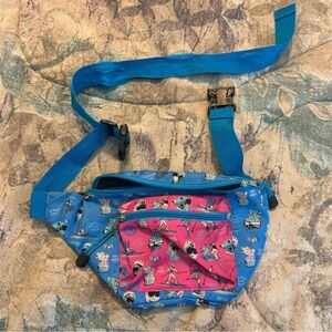 Disney Blue and Pink Fanny Pack